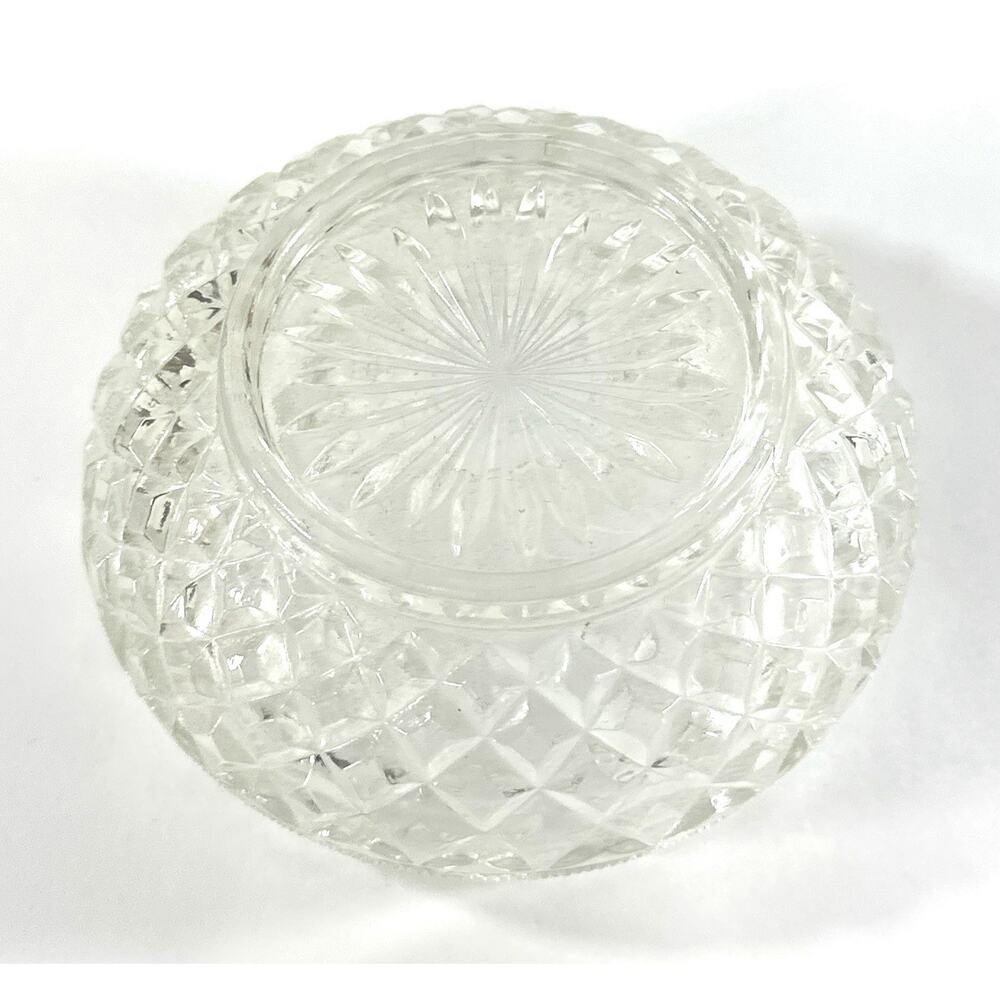 Vintage Reed & Barton Silverplate Sugar Bowl Condiment Set Glass Bowl w/ Ladle - Picture 6 of 9